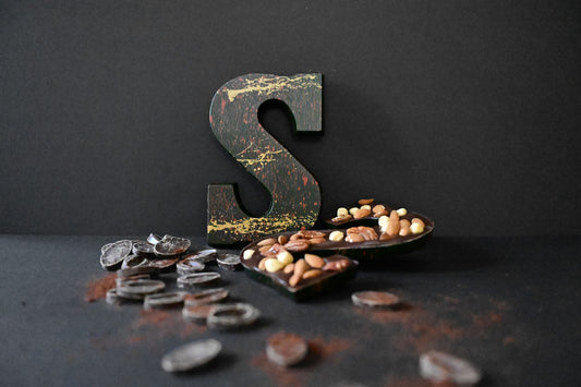 Chocolade letter noten
